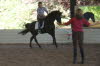 Fuzzy photography again (dark horse/dark arena) but you can feel the exuberance on Whispers part and the abandon on Adelheids.