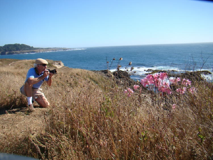 The photographer photographs the photographer