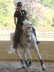 Jana was so happy to be able to ride – no school!