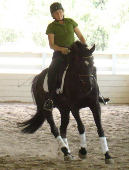 but behaved so very well under saddle