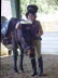 Joyce and Willow, the Irish pony, celebrated Halloween.