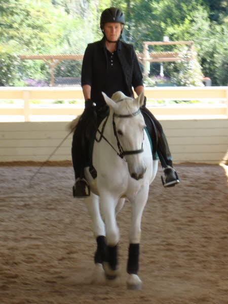 Liz and Ally concentrated on lateral movements