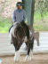 Sally's turn on her adorable Icelandic mare